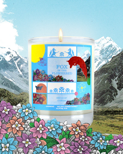 Fox In The Flowerbed Scented Candle